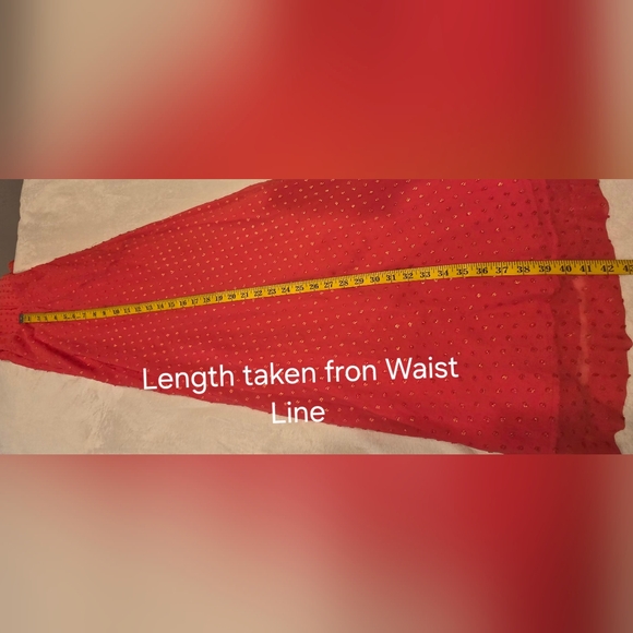 KIMBERLY GOLDSON CORAL GOLD, LESLI JACQUARD MAXI DRESS, LONG SLEEVES, SIZE S. - Picture 12 of 16